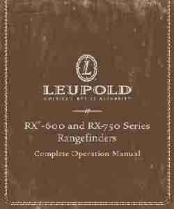 Leupold Hunting Equipment Rx-600-page_pdf